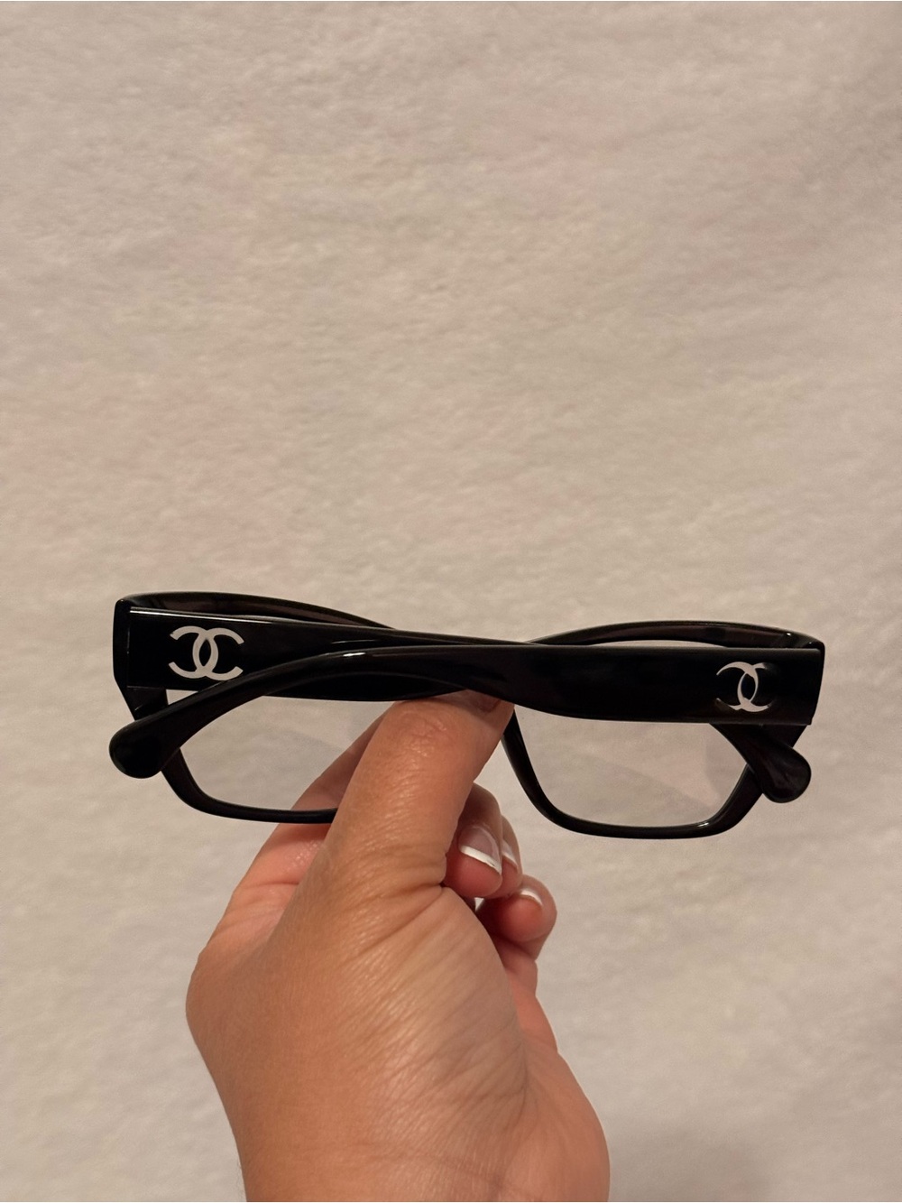 Chanel 3474S (C501) Black Cat-Eye Eyeglasses - Picture 6 of 15